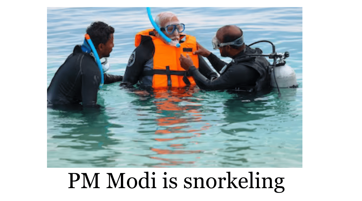 PM नरेंद्र मोदी पहुँचे लक्षद्वीप (Lakshadweep)