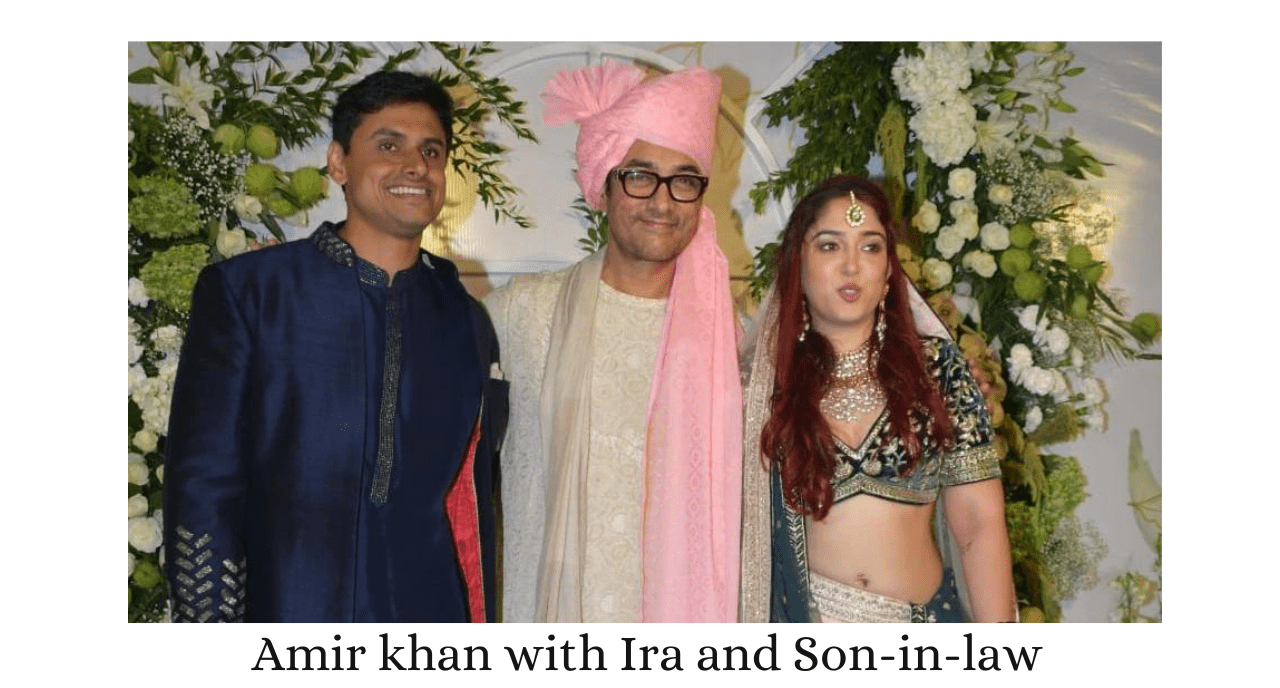 Amir Khan’s daughter Ira’s wedding : आमिर खान की बेटी आइरा खान की शादी नुपुर शिखरे के साथ
