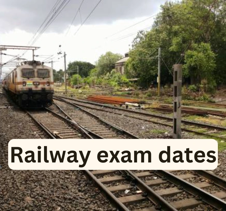 railway exam dates 2024