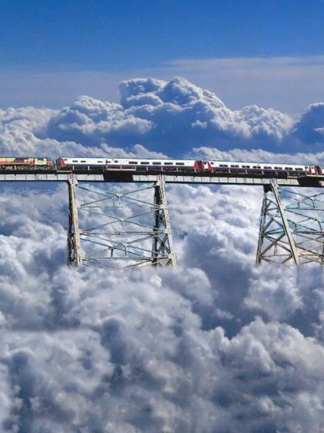 Train to the Cloud : एक ऐसी ट्रेन जो बादलों के बीच से होकर गुजरती है।